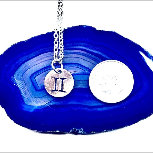 Gemini Necklace, Constellation, Zodiac, Astrology - Picture 3 of 6